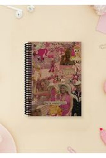 Namgo Barbie A6 Çizgisiz Küçük Boy Çok Renkli Not Defteri
