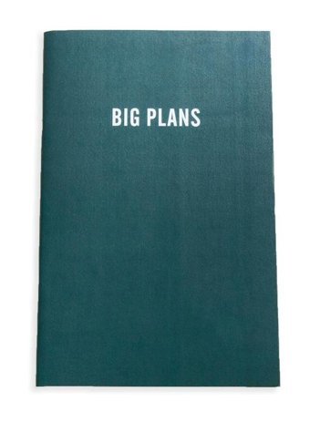 Prep Big Plans A5 Çizgisiz Orta Boy Yeşil Not Defteri