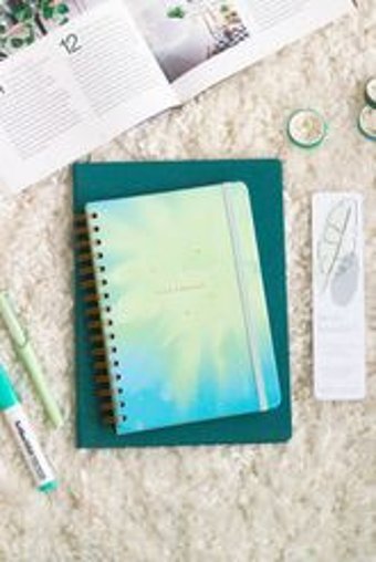 Matt Notebook A5 Kareli Orta Boy Mavi Not Defteri