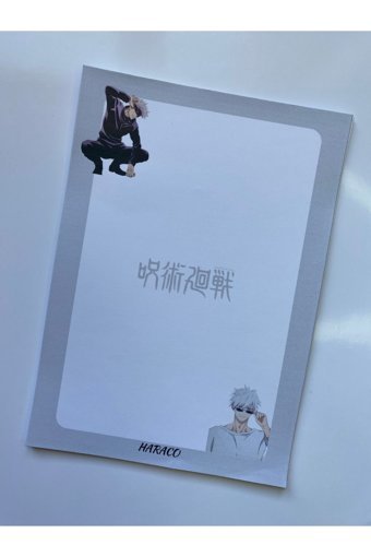 Hara Company Jujutsu Kaisen A5 Çizgisiz Küçük Boy Çok Renkli Not Defteri