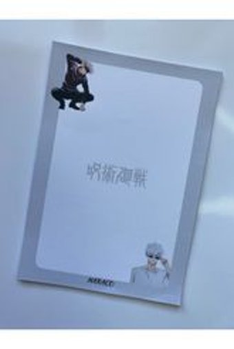 Hara Company Jujutsu Kaisen A5 Çizgisiz Küçük Boy Çok Renkli Not Defteri