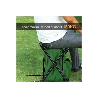 Ykd Store Polyester Katlanır Kamp Taburesi Mavi