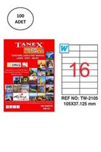 Tanex Tw-2105 A5 Çizgili Orta Boy Çok Renkli Not Defteri