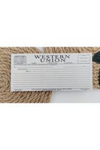 Arilcraft Vintage Western Union A7 Renkli Küçük Boy Çok Renkli Not Defteri