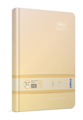 Gıpta Thebook Pastels A4 Noktalı Büyük Boy Sarı Not Defteri