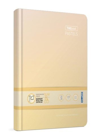 Gıpta Thebook Pastels A4 Noktalı Büyük Boy Sarı Not Defteri
