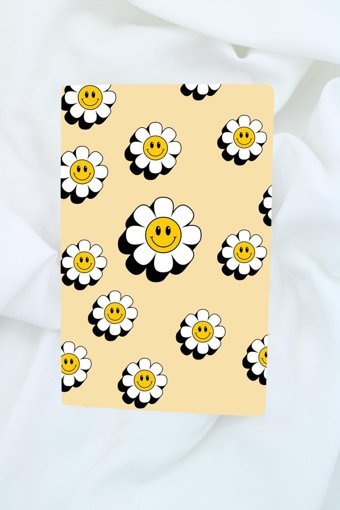 Anime Marketi Emoji A5 Çizgisiz Orta Boy Yeşil Not Defteri