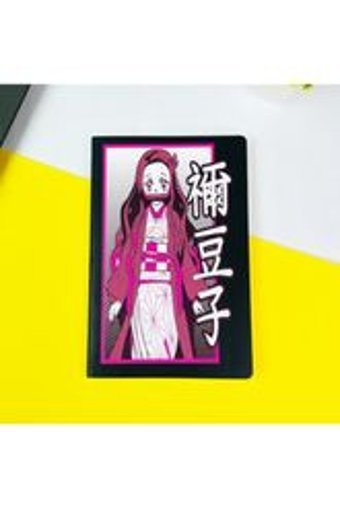 Washitapetr Anime A5 Çizgili Orta Boy Beyaz Not Defteri