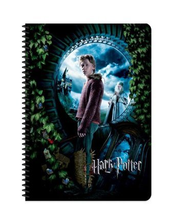 Keskin Color Harry Potter A5 Kareli Küçük Boy Siyah Not Defteri
