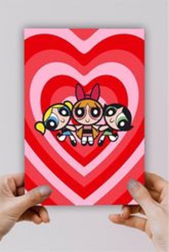 Sarang Powerpuff Girls A5 Çizgisiz Orta Boy Çok Renkli Not Defteri
