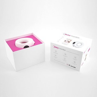 İbaby M2S Plus Hareket Sensörlü Gece Görüşlü Kablosuz Full HD IP Bebek Kamerası