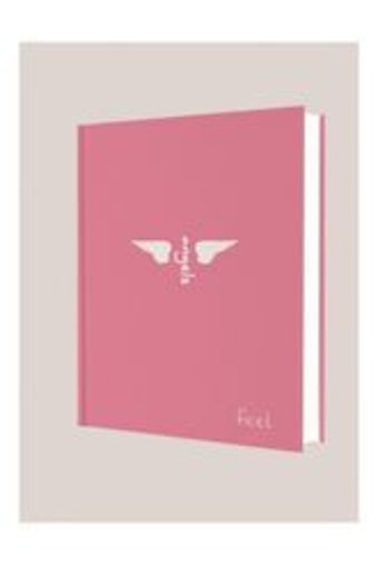 Deffter Angel'S Feel A5 Çizgisiz Orta Boy Pembe Not Defteri