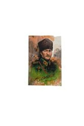 Çocuk Eğitim Derneği Mustafa Kemal Atatürk A6 Çizgili Küçük Boy Çok Renkli Not Defteri