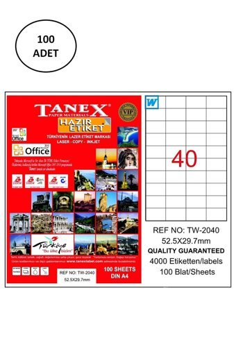 Tanex Tw-2040 A5 Çizgili Orta Boy Çok Renkli Not Defteri