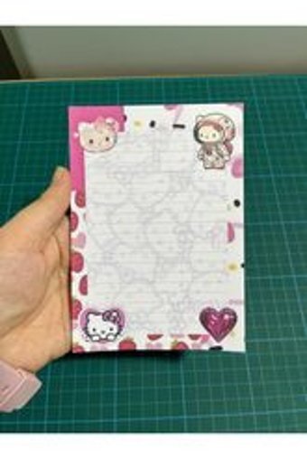 Cuppy Box Hello Kitty A6 Renkli Küçük Boy Çok Renkli Not Defteri
