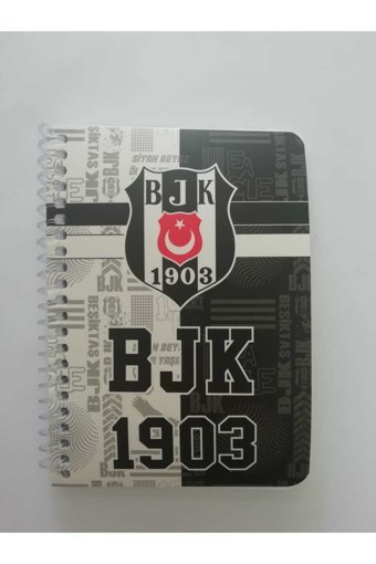 Emir Kırtasiye Beşiktaş A6 Renkli Orta Boy Çok Renkli Not Defteri