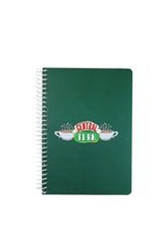 Mabbels Friends Central Perk A5 Çizgili Orta Boy Yeşil Not Defteri
