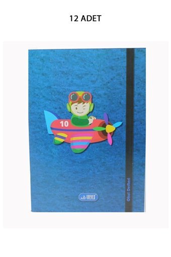 Cannstore A3 Çizgili Küçük Boy Çok Renkli Not Defteri