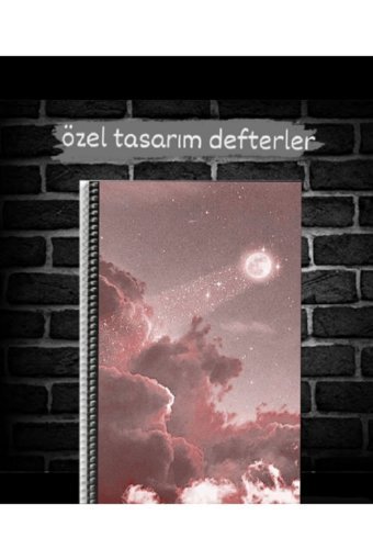 Animeandyourworld Gökyüzü A5 Kareli Büyük Boy Beyaz Not Defteri