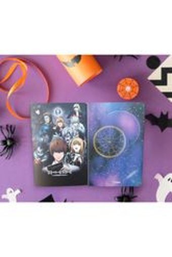 By Cappi Death Note & Galaksi A5 Noktalı Düz Orta Boy Çok Renkli Set Not Defteri