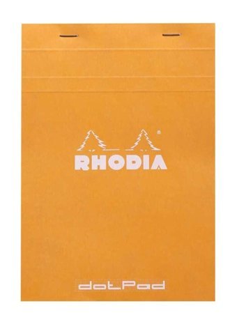 Rhodia Dotpad A5 Noktalı Orta Boy Turuncu Not Defteri