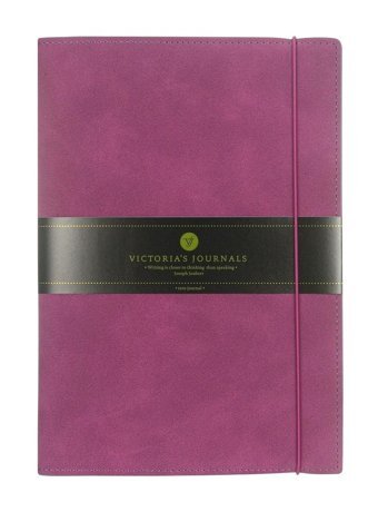 Victoria'S Journals Bufallo A6 Noktalı Orta Boy Koyu Pembe Not Defteri
