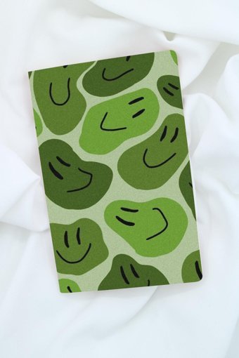 Anime Marketi Emoji A5 Çizgisiz Orta Boy Çok Renkli Not Defteri