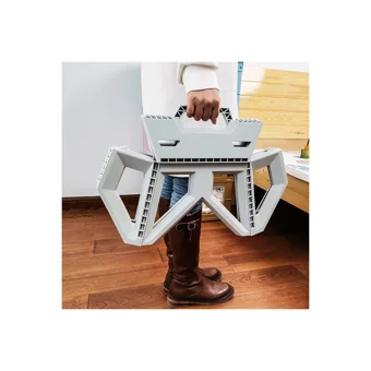 Mom Outdoor Plastik Katlanır Kamp Taburesi Gri