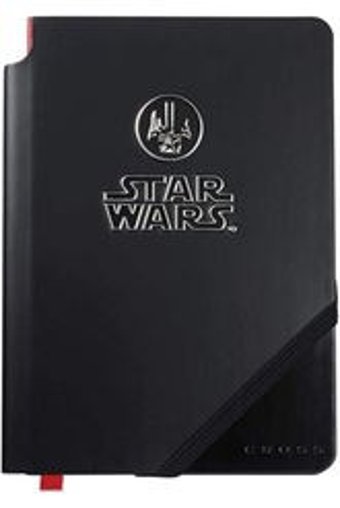 Nohar Ac273D8M Star Wars Dartvader Jotzone B5 Renkli Büyük Boy Siyah Not Defteri