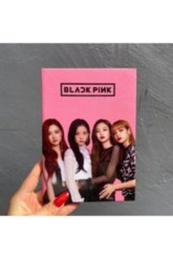Kpop Dünyasi Blackpink A5 Çizgisiz Orta Boy Pembe Not Defteri