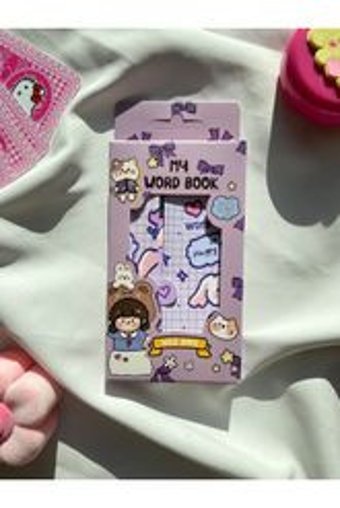 Wisevelya A5 Çizgili Küçük Boy Mor Not Defteri
