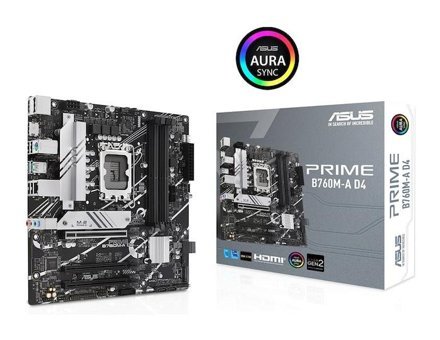 Asus Prime B760M-A D4 Intel B760 5333 MHz (OC) DDR4 Soket 1700 mATX Anakart