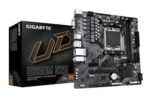 Gigabyte B650M S2H AMD B650 6400 MHz (OC) DDR5 Soket AM5 mATX Anakart
