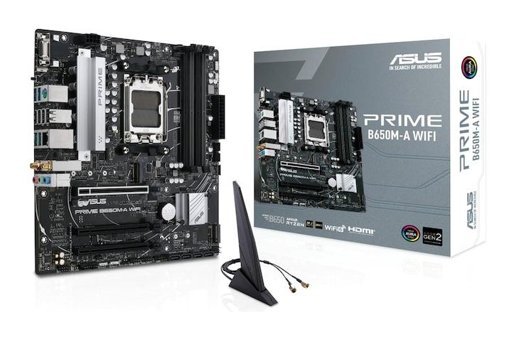Asus Prime B650M-A WIFI AMD B650 5600 Mz (OC) DDR5 Soket AM5 mATX Anakart