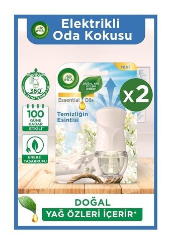 Air Wick Temizliğin Esintisi Oda Kokusu 2x20 ml