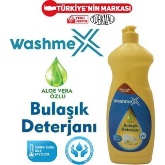 Washmex Aloe Vera-Limon Kokulu Sıvı El Bulaşık Deterjanı 650 ml