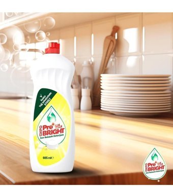 OxfoPro Bright Kokusuz Kokulu Sıvı El Bulaşık Deterjanı 665 ml