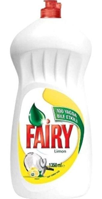 Fairy Limon Kokulu Sıvı El Bulaşık Deterjanı 4x1.35 lt