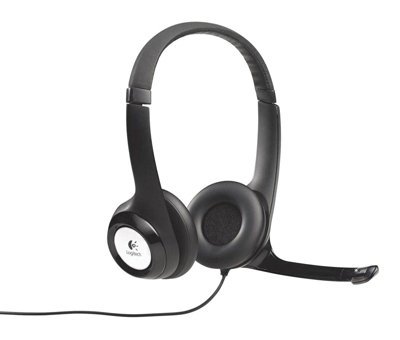 Logitech H390 USB Type A Gürültü Önleyici Mikrofonlu Kablolu Kulak Üstü Kulaklık Siyah