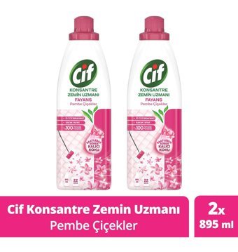 Cif Zemin Uzmanı Yüzey Temizleyici 2x895 ml