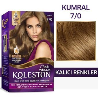 HbsStor 7.0 Kumral Krem Saç Boyası 2x40 ml