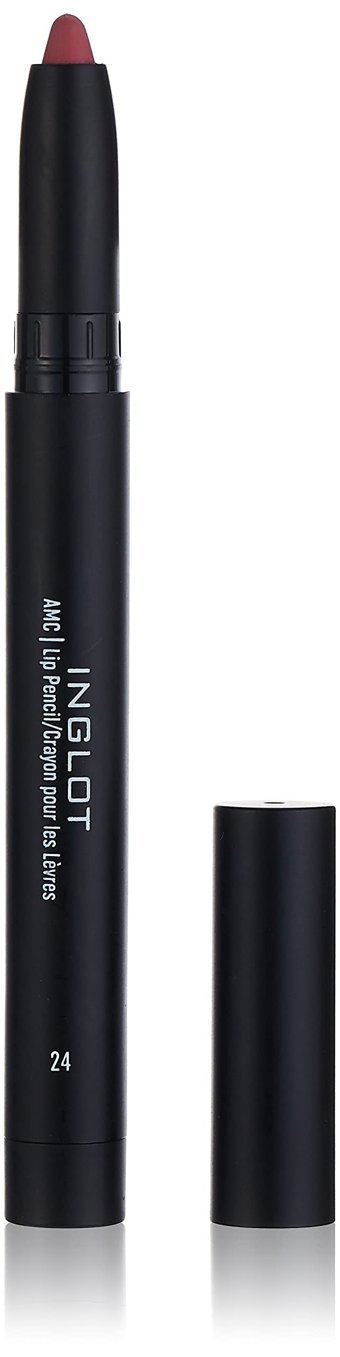 Inglot AMC Crayon Pour No:24 Asansörlü Kalın Mat Dudak Kalemi Pembe