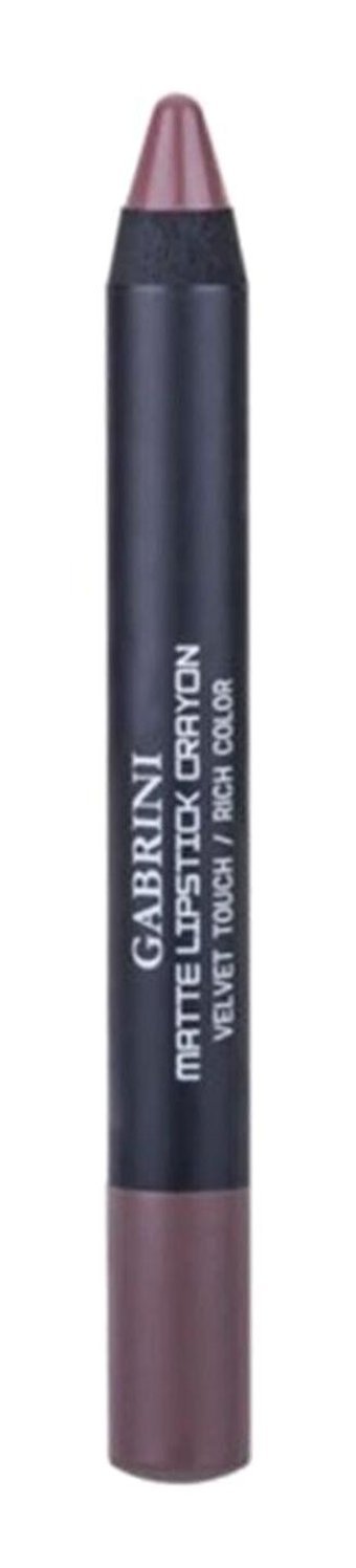Gabrini Matte Lipstick Crayon No:12 Mat Dudak Kalemi Kahverengi