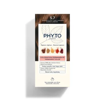 Phyto 5.7 Açık Kestane Bakır Amonyaksız Krem Saç Boyası