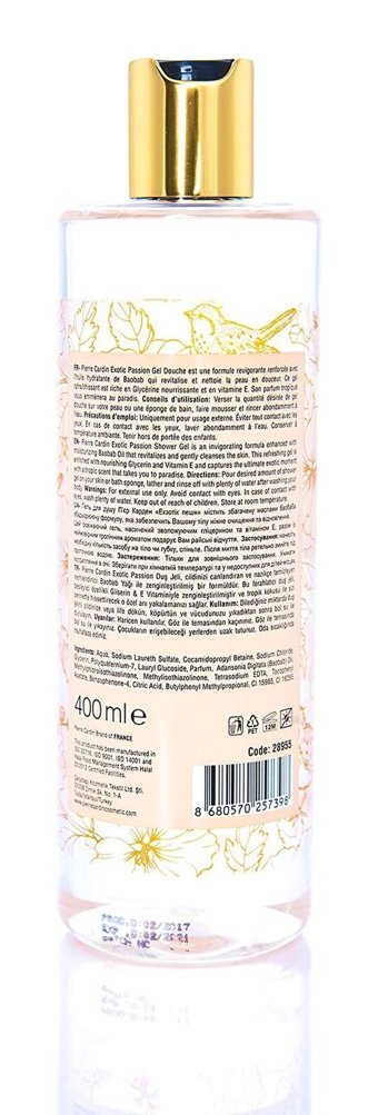 Pierre Cardin Baobap Yağı Duş Jeli 400 ml
