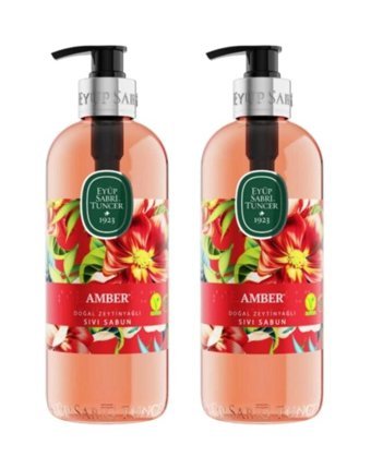 Eyüp Sabri Tuncer Amber Organik Nemlendiricili Köpük Vegan 2'li 500 ml Sıvı Sabun