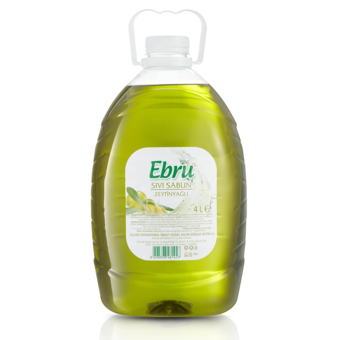 Ebru Zeytinyağlı Nemlendiricili Parabensiz 4 lt Sıvı Sabun