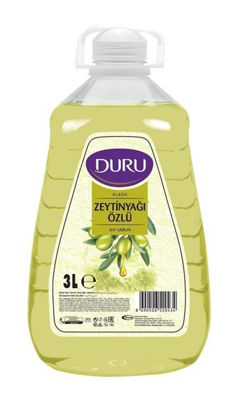 Duru Zeytinyağlı Nemlendiricili Alkolsüz Köpük 3 lt Sıvı Sabun