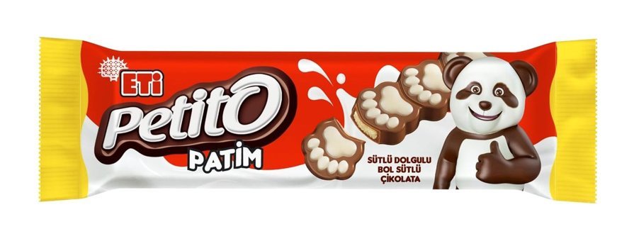 Petito Patim Sütlü Çikolata 18 gr 5 Adet