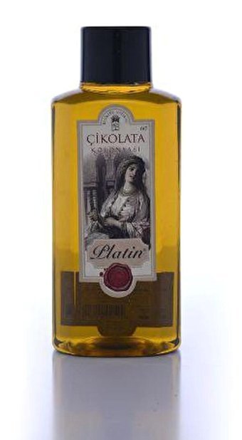 Platin Çikolata Cam Şişe Kolonya 400 ml